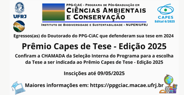 Leia mais sobre o artigo Prêmio Capes de Tese – Edição 2025