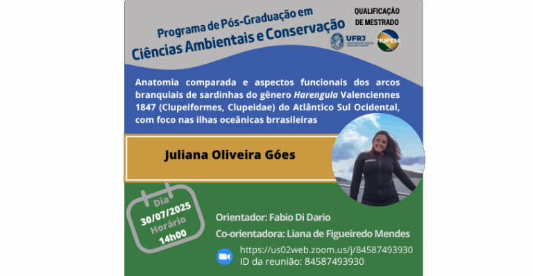 Leia mais sobre o artigo Qualificação de Mestrado de Juliana Oliveira Góes