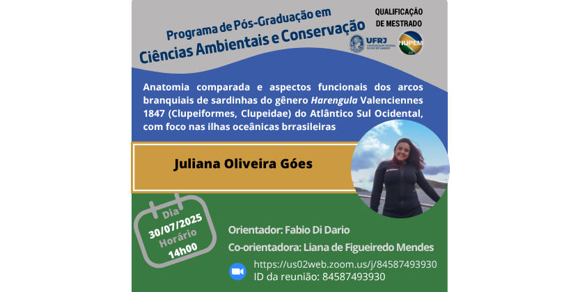 Qualificação de Mestrado de Juliana Oliveira Góes