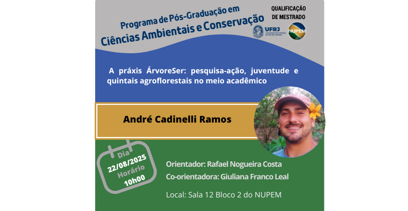 Qualificação de Mestrado de André Cadinelli Ramos